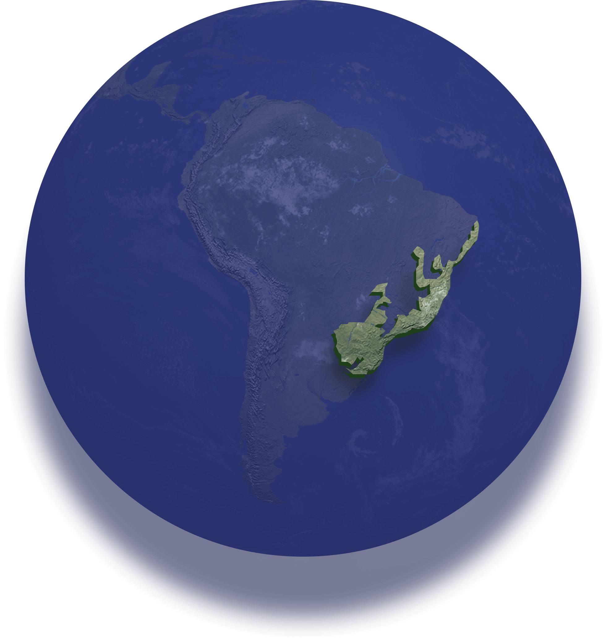 Mata atlantica map