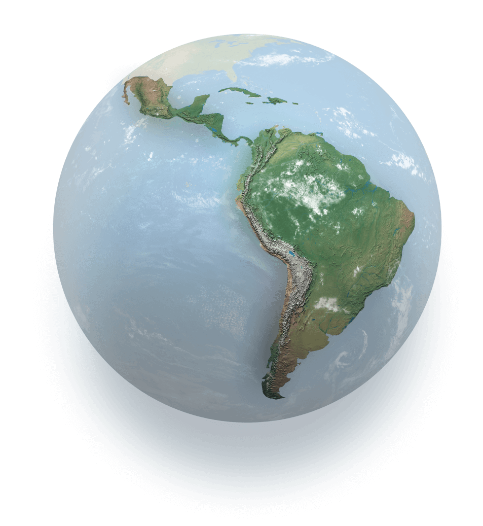 Mapa latinoamerica